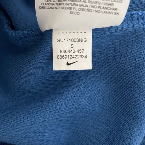Nike Women's Small Tech Pack Textured Dress Industrial Blue Knee athletic small - Picture 15 of 16